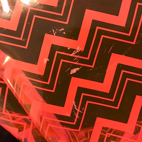 VS PINK XL SHOPPER TOTE/HEAVY/RARE/COLLECTIBLE PINK ORANGE COLOR - Picture 7 of 11